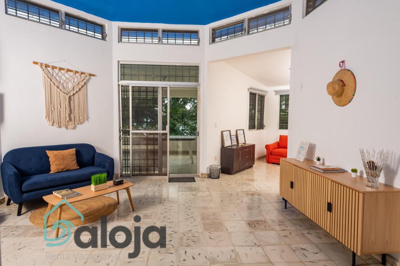 Villa Xtohil With Private Access To The Magic 7 Colors Lagoon باكالار المظهر الخارجي الصورة