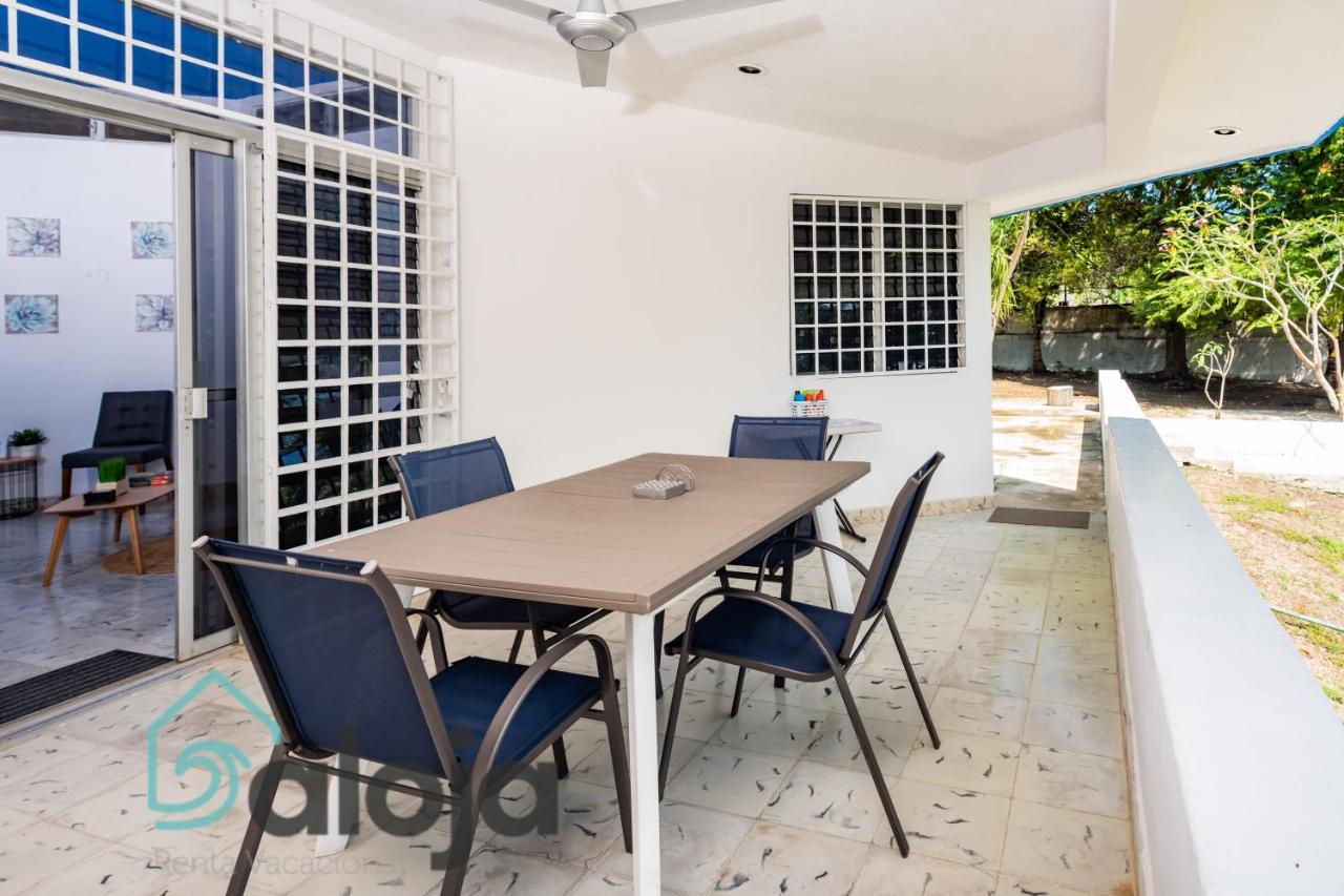Villa Xtohil With Private Access To The Magic 7 Colors Lagoon باكالار المظهر الخارجي الصورة
