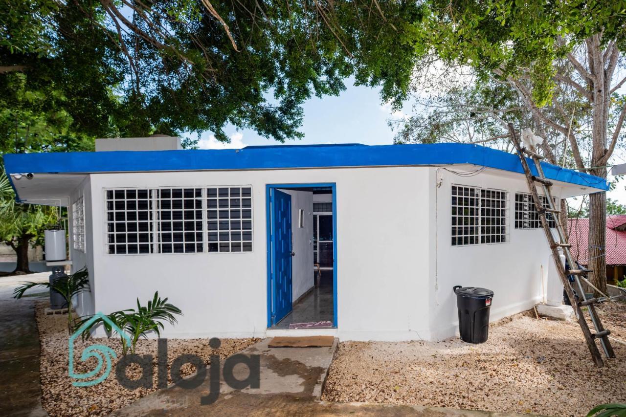 Villa Xtohil With Private Access To The Magic 7 Colors Lagoon باكالار المظهر الخارجي الصورة