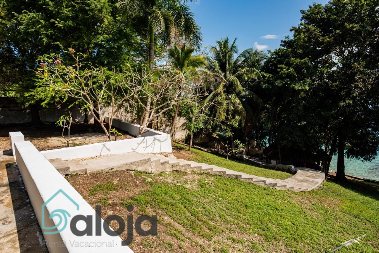 Villa Xtohil With Private Access To The Magic 7 Colors Lagoon باكالار المظهر الخارجي الصورة